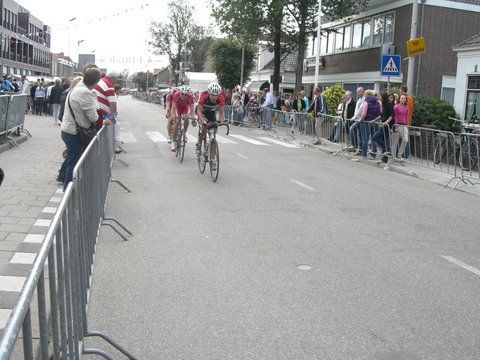 voorhout De kopgroep in Voorhout onder aanvoering van Edwin Commandeur