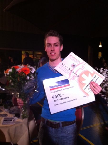 Bart Harmsen: Sportman van het jaar 2010 in Amstelveen Bart Harmsen Sportman van het jaar 2010 in Amstelveen